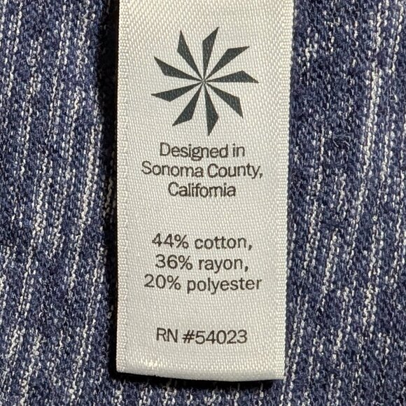 Athleta Soft Stripe Asana Tee in Navy - Picture 5 of 11